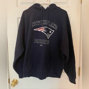 New England Patriots Hoodie Navy Blue